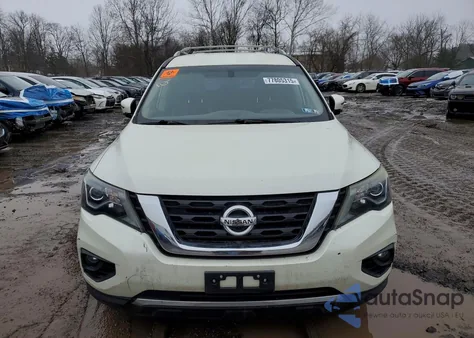 2017 Nissan Pathfinder S z USA, uszkodzony, nr VIN 5N1DR2MN7HC910291